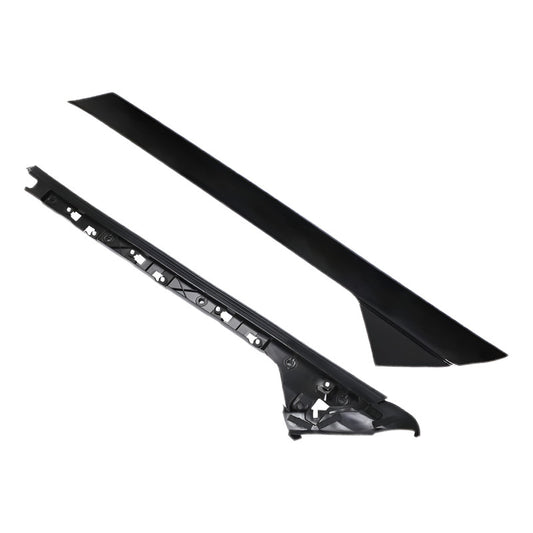 Moldura Y Soporte Der Mica Exterior Parabrisas Ford Explorer Negro