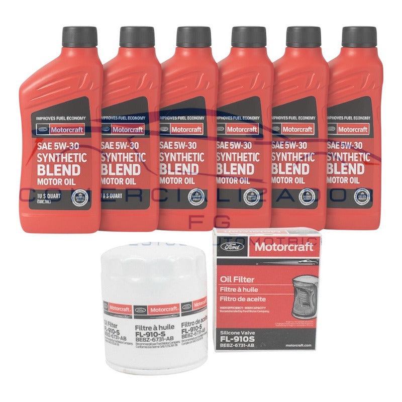 Kit Mantencion Motorcraft, Aceite Más Filtro De Aceite Ford Escape 2.0