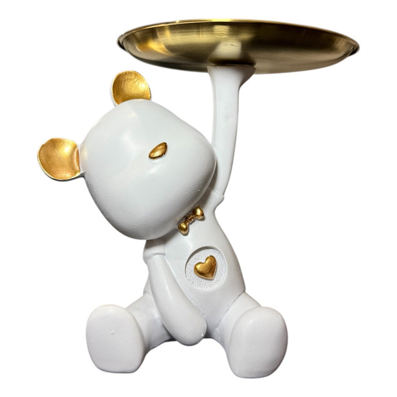 Joyero Figura Decorativa Oso, Porta Joyas