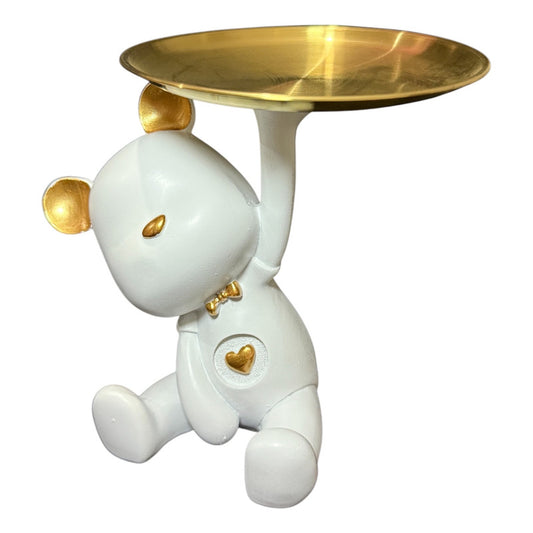 Joyero Figura Decorativa Oso, Porta Joyas
