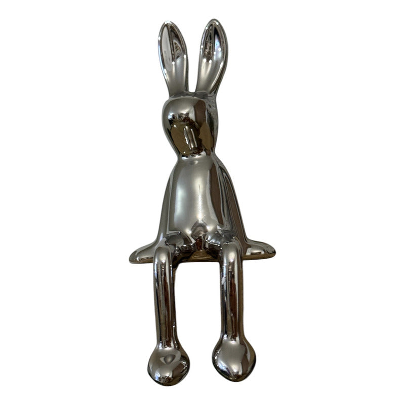Figura De Conejo Decorativa Hogar