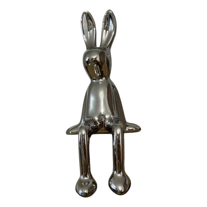 Figura De Conejo Decorativa Hogar
