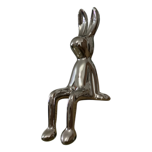 Figura De Conejo Decorativa Hogar