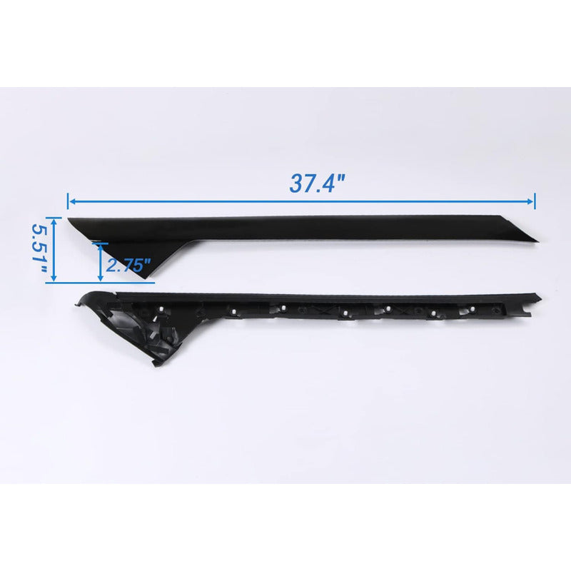 Moldura Y Soporte Izq Mica Exterior Parabrisas Ford Explorer