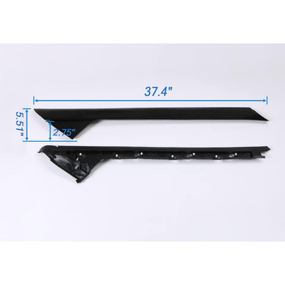Moldura Y Soporte Izq Mica Exterior Parabrisas Ford Explorer