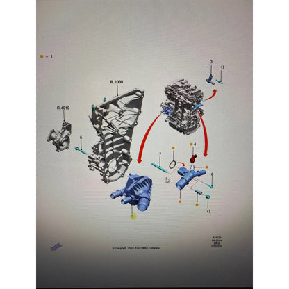 Termostato Y Carcaza Ford Ecosport Motor 1.5 Dragon Bencina